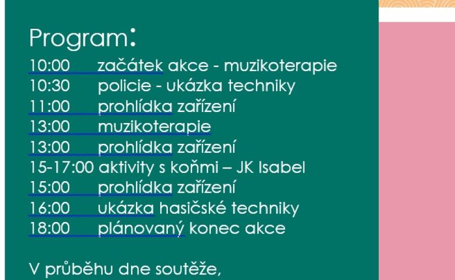 Program na Den otevřených dveří 