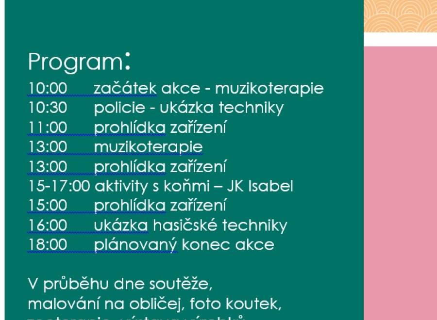 Program na Den otevřených dveří 